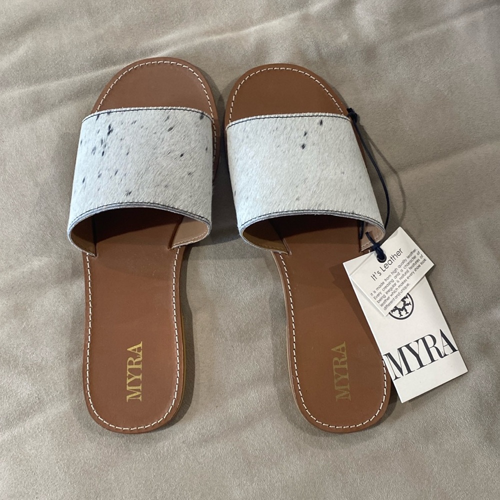 Hair on hide slides